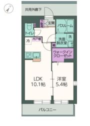 シュール ド コリーヌの間取り画像