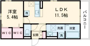 D-ROOM藤田 A棟の間取り画像