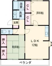 エクセル東櫛原の間取り画像