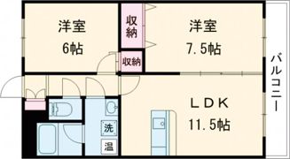 フィオーレ本町の間取り画像