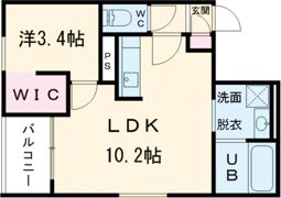 REGALEST七道希の間取り画像