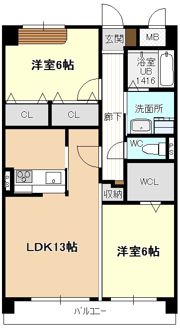 セリシールの間取り画像