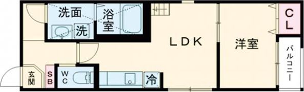 ハーモニーテラス押切の間取り画像