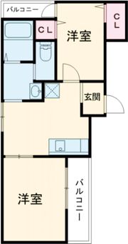 グロースコート恵我之荘の間取り画像