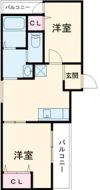 グロースコート恵我之荘の間取り画像