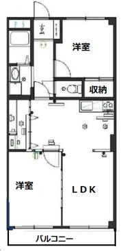 HOUSE610の間取り画像