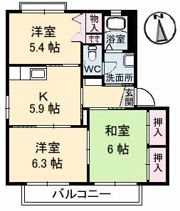 サン・バリュージュ C棟の間取り画像