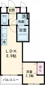 MOVE中村公園NEOの間取り画像