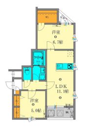 グルーブ五色山の間取り画像