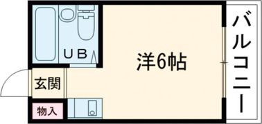 スカイコートの間取り画像