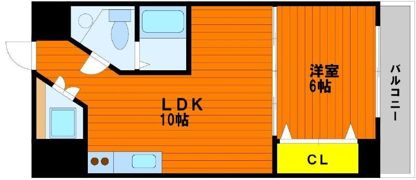 マンションニューヨーク医大東の間取り画像