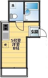 ベイルーム横浜鶴見Ⅰの間取り画像