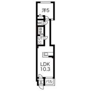 トレジャーキャッスル参番館の間取り画像