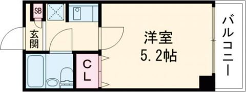 パインリーフ天理の間取り画像