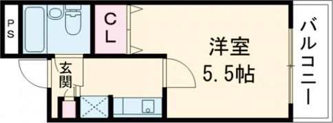 パインリーフ天理の間取り画像