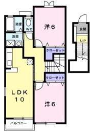 アルシオネAの間取り画像