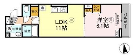 グラナーデ東日暮里の間取り画像