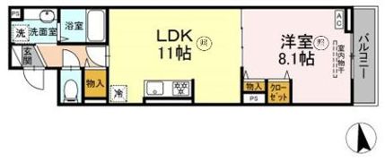 グラナーデ東日暮里の間取り画像