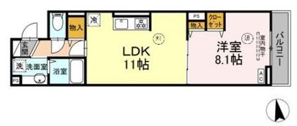 グラナーデ東日暮里の間取り画像