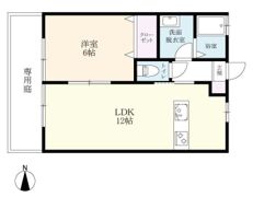 アドバンテイジ D棟の間取り画像