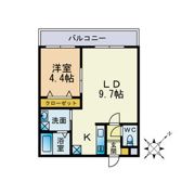 アクアトピア福住の間取り画像