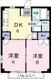 ハートランドAの間取り画像
