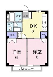 ハートランドAの間取り画像