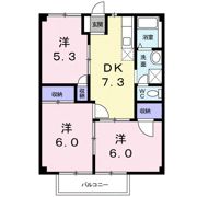 ハートランドBの間取り画像