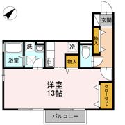 FIT HOUSE A棟の間取り画像