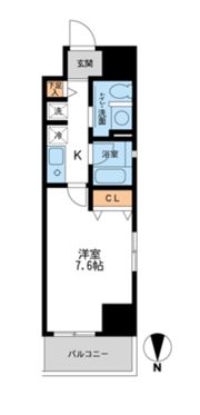 ウィルテラス千葉中央の間取り画像