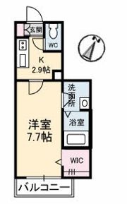 シャーメゾン アチーブメントの間取り画像