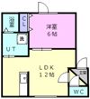 クローバーハウス若草No．28（NO．ⅡⅩⅤⅢ）の間取り画像