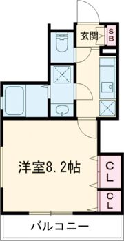 カサアルティス Ⅱの間取り画像