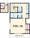 カサアルティス Ⅱの間取り画像