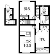 グレンディール C棟の間取り画像