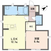 メロディハート A棟の間取り画像