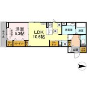 West RiverⅠの間取り画像