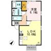 ディアコート Fの間取り画像