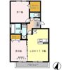 グラン・ドミール古賀 B棟の間取り画像
