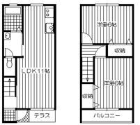 グランメゾン下大利の間取り画像