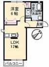 メルカート E棟の間取り画像