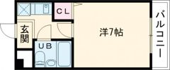 カサベルディ住道の間取り画像