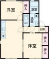 ノーウェアハイツ B棟の間取り画像