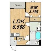LECOCON中村の間取り画像