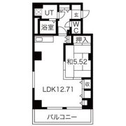 レジデンスカープ札幌の間取り画像