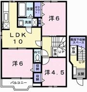 ドミール ディオンの間取り画像