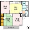 ジュネス A棟の間取り画像
