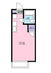 ハインハイツ小林Aの間取り画像
