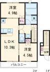 THE CITY山吹Ⅰの間取り画像