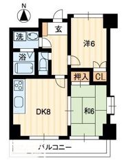 ホープスエイシの間取り画像